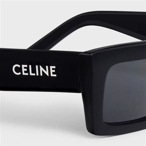 celine monochroms 02 sunglasses in acetate black